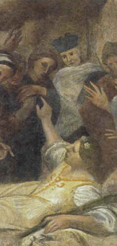 Particolare della resurrezione